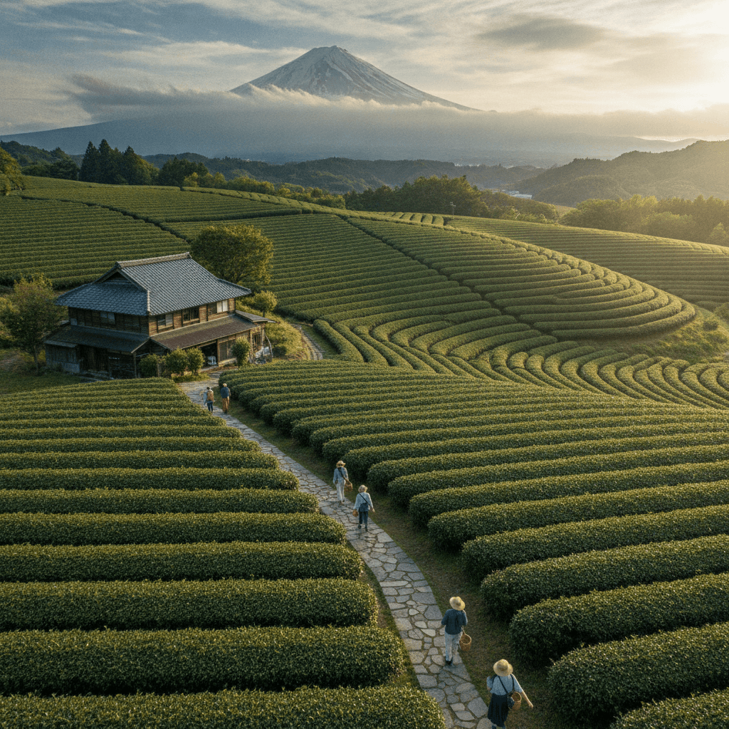日本茶畑見学ツアーガイド:有名産地と体験型観光の魅力 | CHAENNALE
