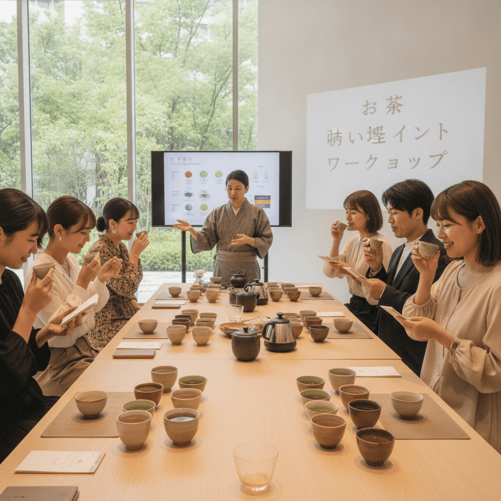 お茶 飲み比べ イベント ワークショップ完全攻略:日本茶文化の未来を共創する戦略的参加術