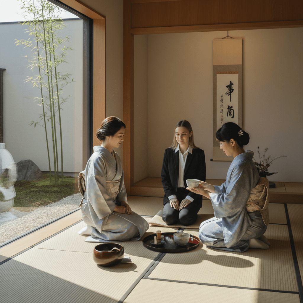 プライベート茶道体験の真価:個別指導がもたらす心のウェルネスと深い文化理解